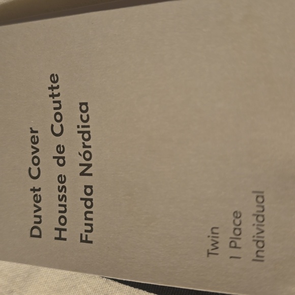 ❤️B2G1 FREE West Elm Candlewick Duvet Cover, Color White, Size Twin - Picture 13 of 15